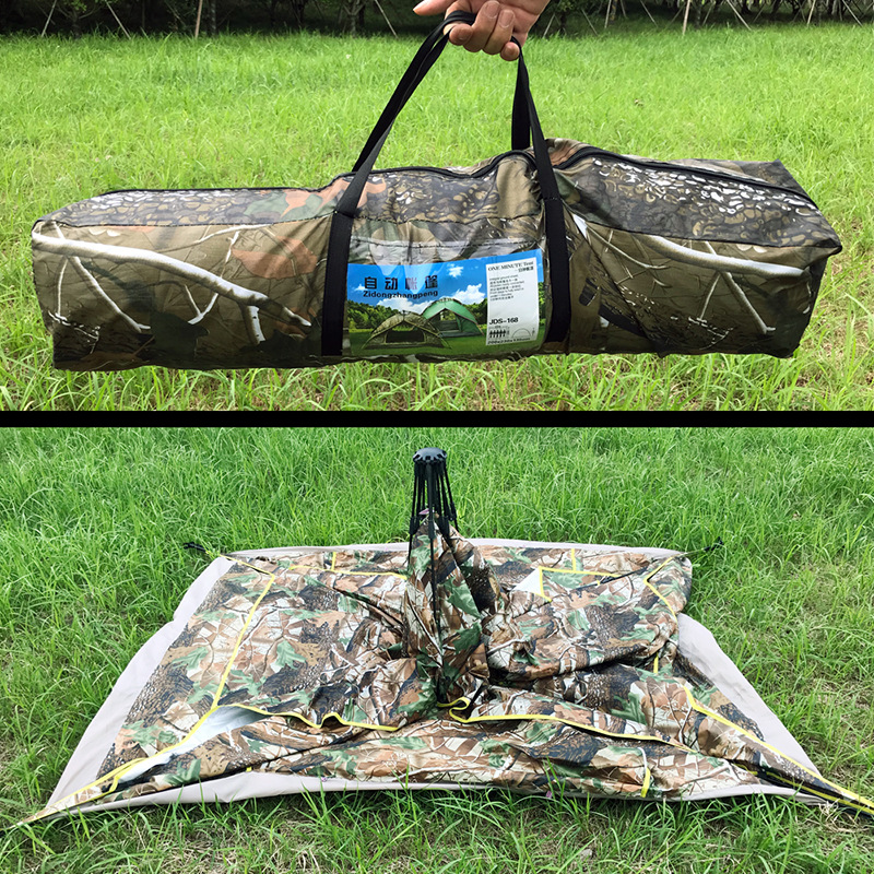 Outdoor Camping 2-3 People Vacation Double-Layer Tent Outdoor Family Two-Bedroom One-Hall Tent Beach Tent Factory Wholesale