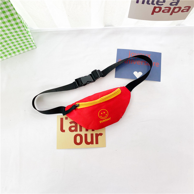 Customized 2021 Summer New Children's Bags Oxford Cloth Smiley Face Cute Slanted Chest Bag Fashion Baby Waist Bag for Boys and Girls Customized 2021 Summer New Children's Bags Oxford Cloth Smiley Face Cute Slanted Chest Bag Fashion Baby Waist Bag for Boys and Girls