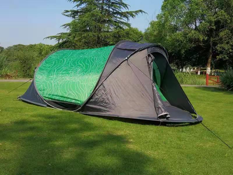 1 Second Easy-to-Put-up Tent Outdoor 3-4 People Automatic Free Thick Rain and Sun Protection Camping Indoor Outdoor Tent