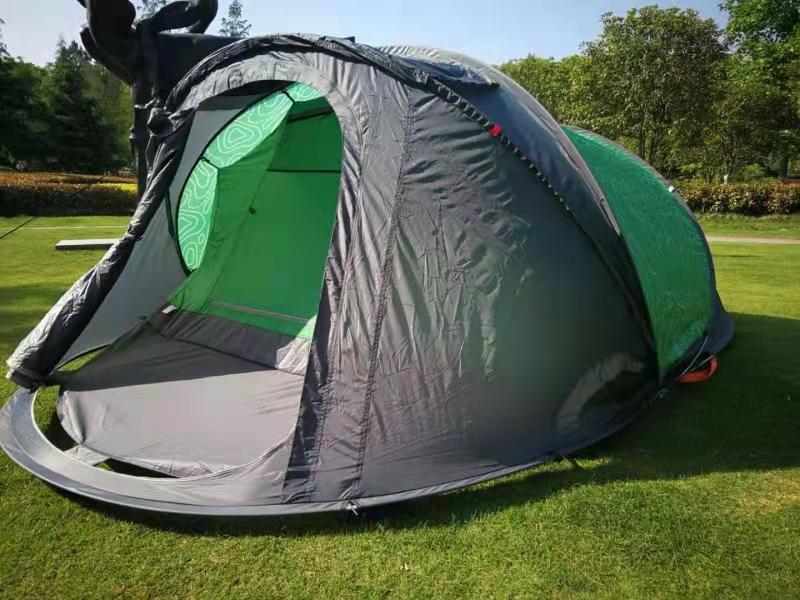 1 Second Easy-to-Put-up Tent Outdoor 3-4 People Automatic Free Thick Rain and Sun Protection Camping Indoor Outdoor Tent