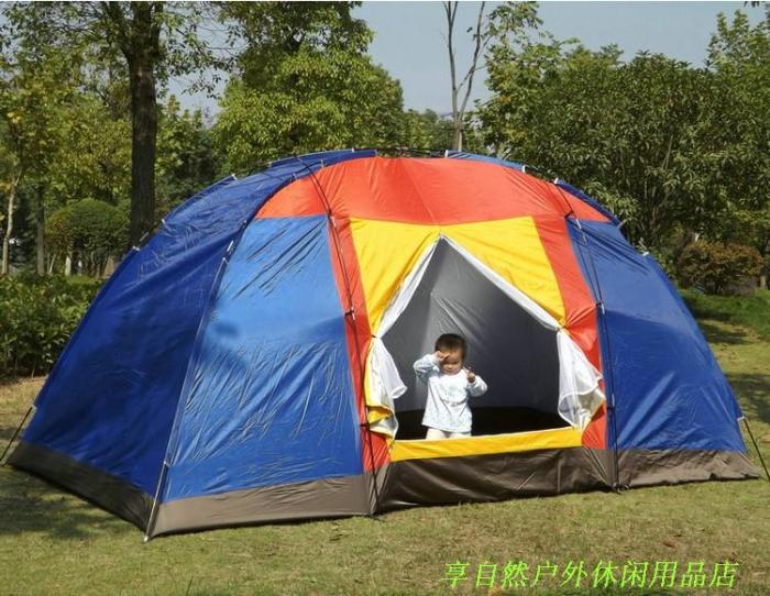 Shengyuan outdoor travel 10 large tent camping tent single line