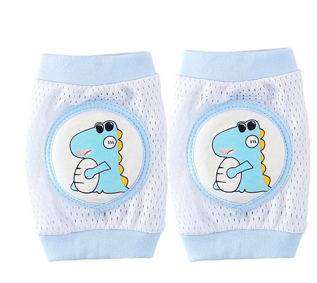 Baby's Kneecap Pure Toddler Crawling Cotton Summer Thin Mesh Doll Cute Cartoon Baby Walking Newborn Elbow Pad