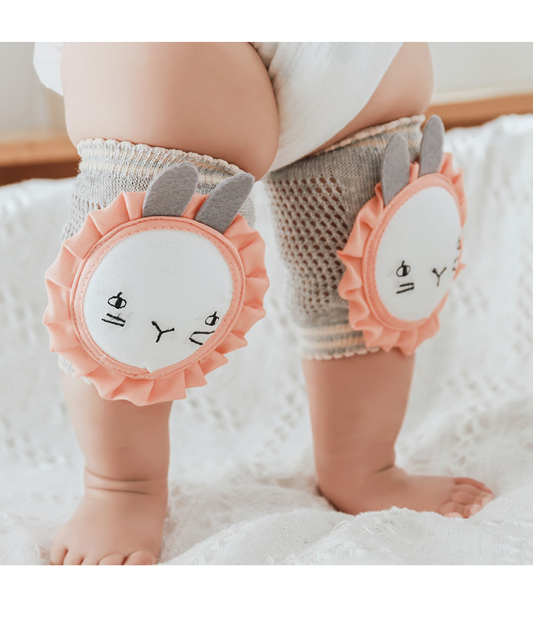 2021 Spring and Summer New Mesh Cartoon Children's Knee Pad Newborn Baby Crawling Kneecap Toddler Protective Gear Hair Generation 2021 Spring and Summer New Mesh Cartoon Children's Knee Pad Newborn Baby Crawling Kneecap Toddler Protective Gear Hair Generation