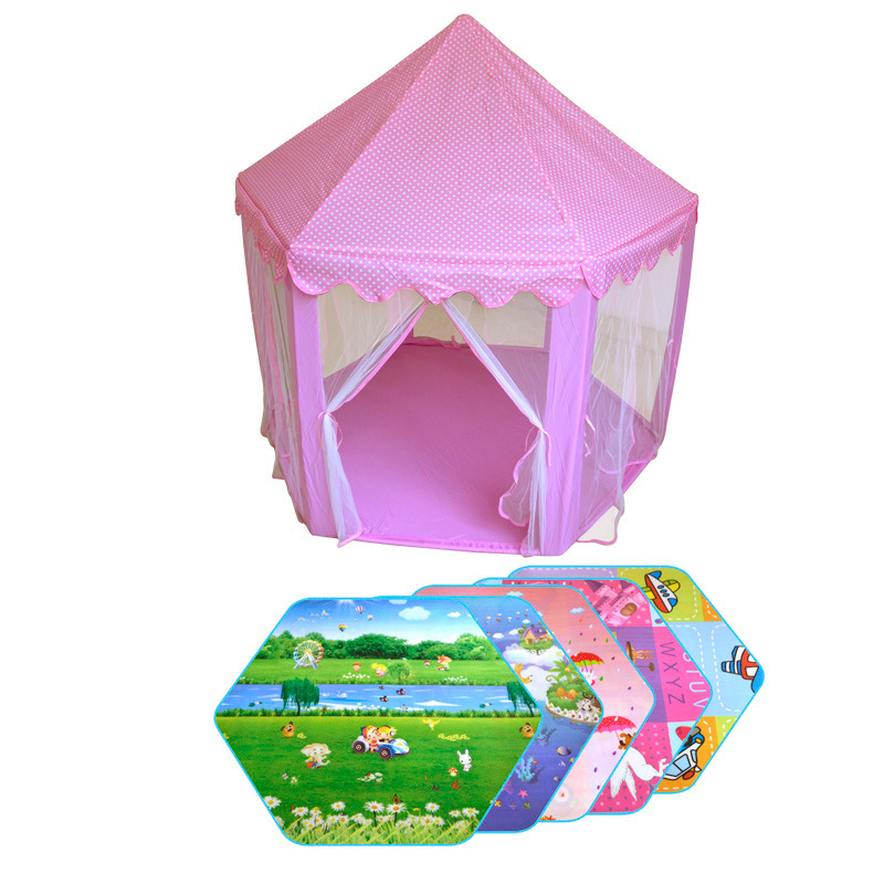 Baby Tent Hexagonal Children's Tent Game House Toy House Children's Castle Game House Princess Tent Baby Tent Hexagonal Children's Tent Game House Toy House Children's Castle Game House Princess Tent
