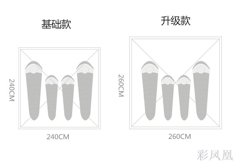 Multi-Person Tent Outdoor 3-4 People Automatic Tent Camping Outdoor Supplies Thickened Rain-Proof Camping Tent for 5-8 People