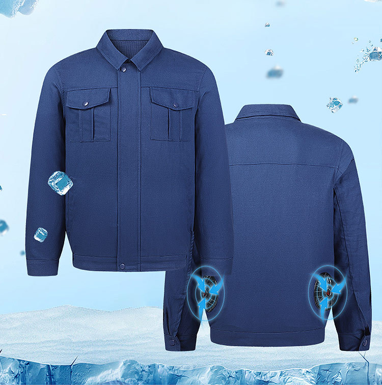 Summer Spot Factory Cooling Cooling Jacket Air Conditioning Clothes Men's and Women's Fan Cooling Work Clothes Welder's Workwear Outdoor Clothing Summer Spot Factory Cooling Cooling Jacket Air Conditioning Clothes Men's and Women's Fan Cooling Work Clothes Welder's Workwear Outdoor Clothing