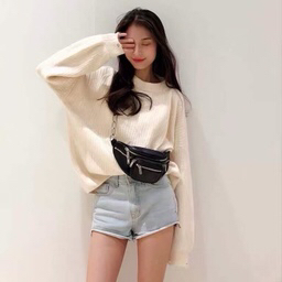 New Korean Style All-Match Chest Bag Chain Messenger Bag Fashion Casual Waist Bag Women&#039;s Fashion Ins