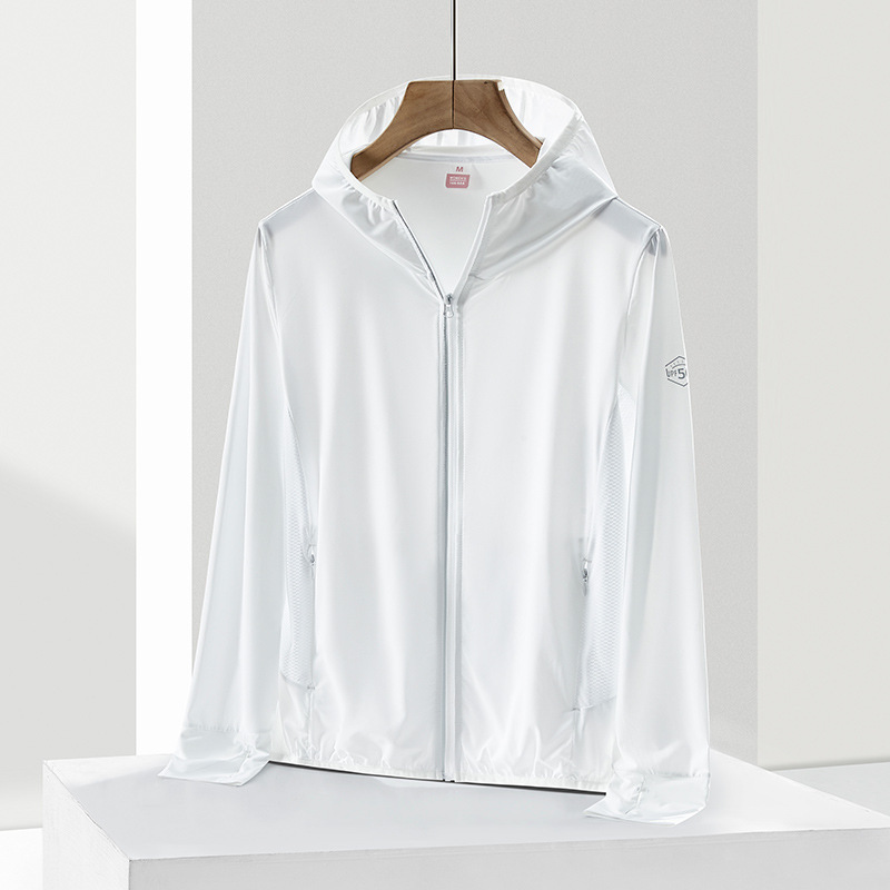 UPF50 + Sun Protection Clothing Women's UV Protection 22 Summer Hooded Jacket Men's Ice Silk Outdoor Exercise New Sun-Protective Clothing UPF50 + Sun Protection Clothing Women's UV Protection 22 Summer Hooded Jacket Men's Ice Silk Outdoor Exercise New Sun-Protective Clothing