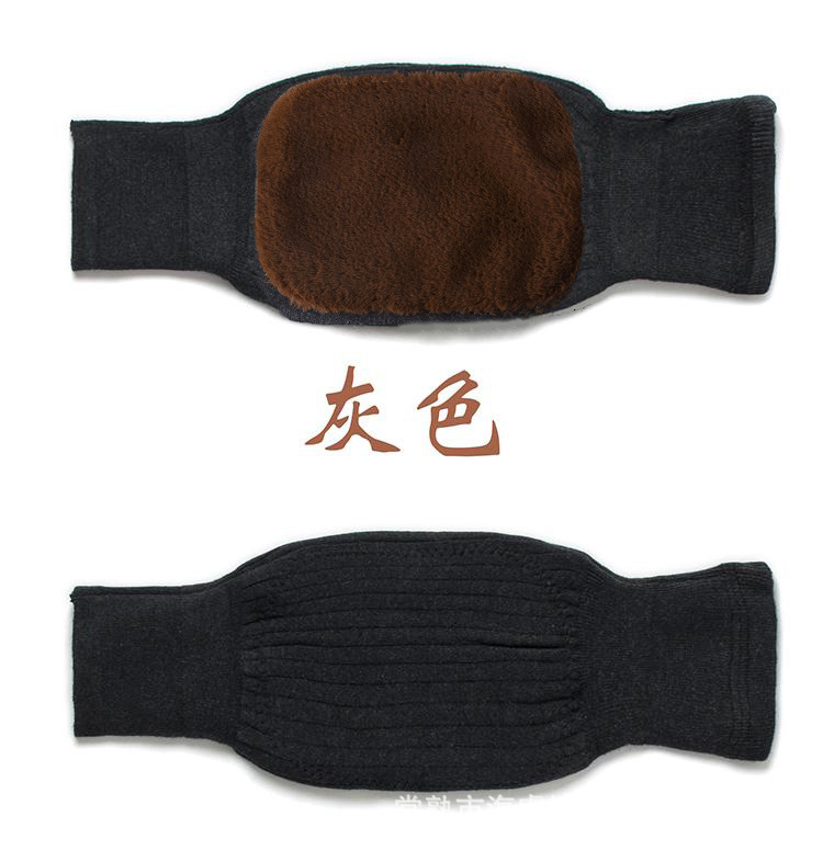 Cashmere Kneecap Warm Men&#039;s Old Cold Legs Men&#039;s and Women&#039;s Double-Layer Thickened Wool Knee Pad Fleece-Lined Elderly Winter Wholesale