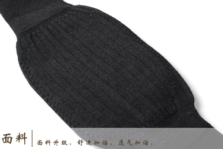 Cashmere Kneecap Warm Men's Old Cold Legs Men's and Women's Double-Layer Thickened Wool Knee Pad Fleece-Lined Elderly Winter Wholesale Cashmere Kneecap Warm Men's Old Cold Legs Men's and Women's Double-Layer Thickened Wool Knee Pad Fleece-Lined Elderly Winter Wholesale