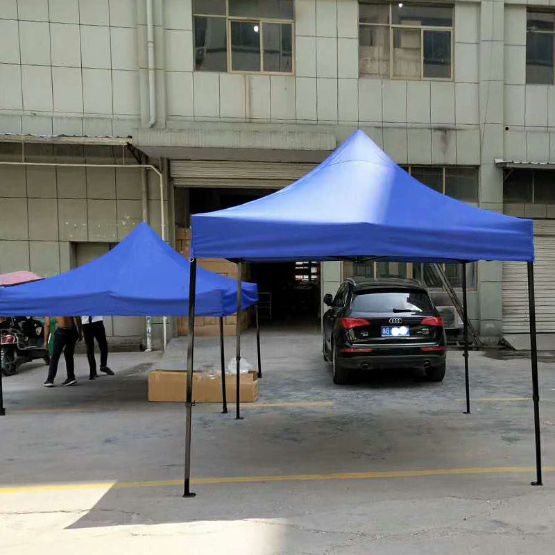 Exhibition Activities Folding Tent Customized Advertising Printing Logo Outdoor Supermarket Activities Exhibition Shed Four-Corner Tent