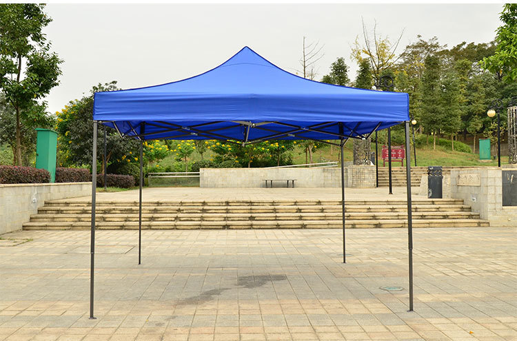 Exhibition Activities Folding Tent Customized Advertising Printing Logo Outdoor Supermarket Activities Exhibition Shed Four-Corner Tent