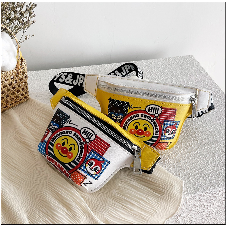Korean Style 2021 Spring and Summer New Children's Bags Pu Cartoon Bread Superman Crossbody Waist Bag Boys and Girls Shoulder Chest Bag Fashion Korean Style 2021 Spring and Summer New Children's Bags Pu Cartoon Bread Superman Crossbody Waist Bag Boys and Girls Shoulder Chest Bag Fashion