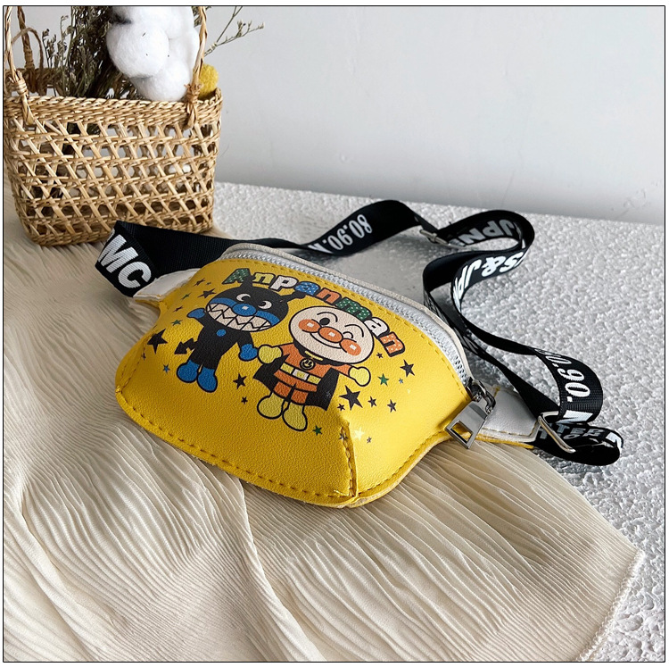 Korean Style 2021 Spring and Summer New Children's Bags Pu Cartoon Bread Superman Crossbody Waist Bag Boys and Girls Shoulder Chest Bag Fashion Korean Style 2021 Spring and Summer New Children's Bags Pu Cartoon Bread Superman Crossbody Waist Bag Boys and Girls Shoulder Chest Bag Fashion