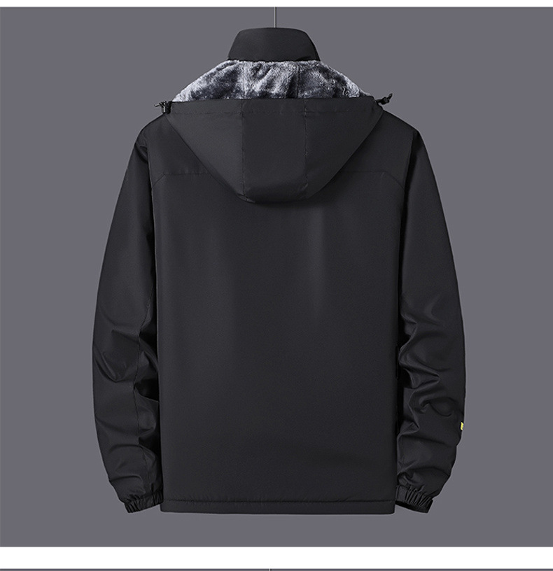 Men's Shell Jacket Couple Autumn and Winter Waterproof Windbreaker Outdoor Mountaineering Sportswear Men's New Casual Hooded Jacket Men's Shell Jacket Couple Autumn and Winter Waterproof Windbreaker Outdoor Mountaineering Sportswear Men's New Casual Hooded Jacket