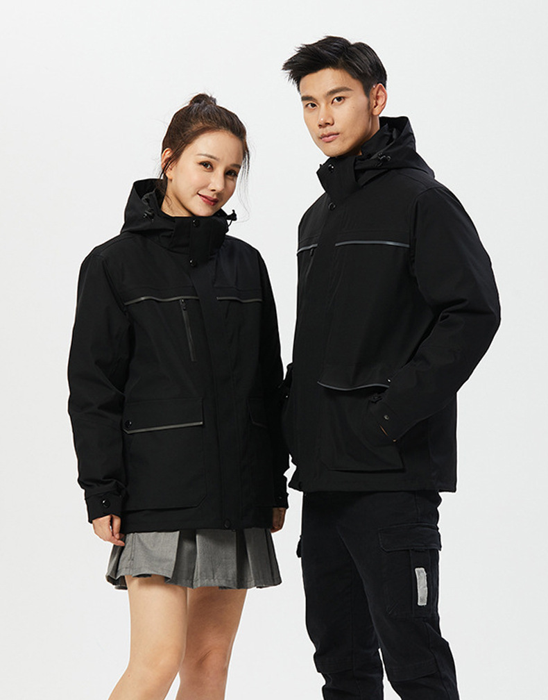 New Outdoor down Shell Jacket Men's and Women's Three in One Two-Piece Set Detachable Windproof, Waterproof and Breathable Mountaineering Clothing New Outdoor down Shell Jacket Men's and Women's Three in One Two-Piece Set Detachable Windproof, Waterproof and Breathable Mountaineering Clothing