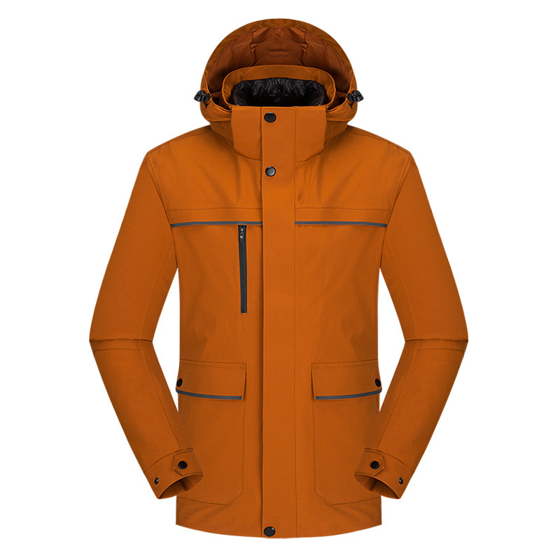 New Outdoor down Shell Jacket Men's and Women's Three in One Two-Piece Set Detachable Windproof, Waterproof and Breathable Mountaineering Clothing New Outdoor down Shell Jacket Men's and Women's Three in One Two-Piece Set Detachable Windproof, Waterproof and Breathable Mountaineering Clothing