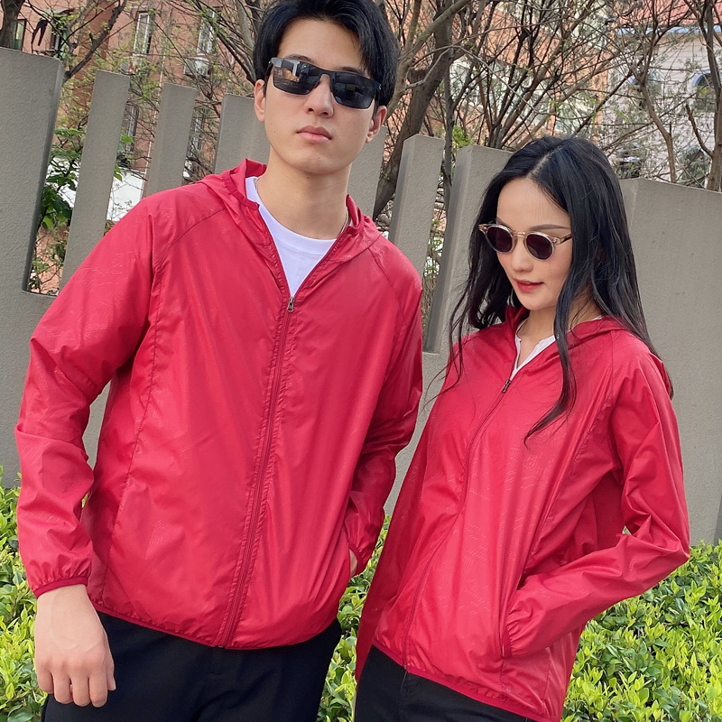 Wholesale Sun-Protective Clothing Female Male Summer Outdoor Sunscreen Jacket Sports Wind Shield Custom Printed Logo Cycling Clothing Sun Protection Clothing
