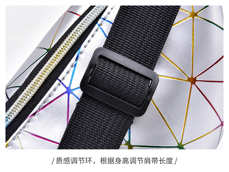 Cross-Border Hot Selling New Pu Sports Multilayer Fashion Laser Waist Bag Bright Leather Belt Bag Men and Women Crossbody Wholesale Custom Cross-Border Hot Selling New Pu Sports Multilayer Fashion Laser Waist Bag Bright Leather Belt Bag Men and Women Crossbody Wholesale Custom