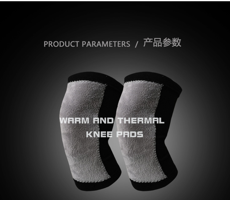 Factory Supplier Kneecap Warm Old Cold Legs Winter Sports Fleece-Lined Thickened Four-Sided Stretch Bamboo Charcoal Knitted Winter Protective Gear Factory Supplier Kneecap Warm Old Cold Legs Winter Sports Fleece-Lined Thickened Four-Sided Stretch Bamboo Charcoal Knitted Winter Protective Gear