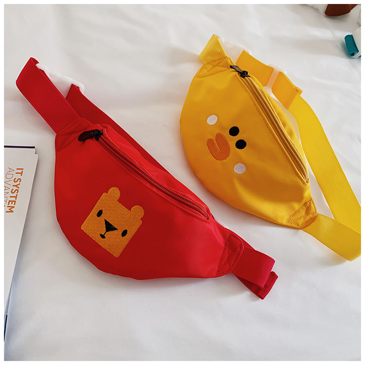 Women&#039;s Chest Bag New All-Match Shoulder Bag Smiley Face Rabbit Mouth Cartoon Cute Small Bag Crossbody Waist Bag Fashion