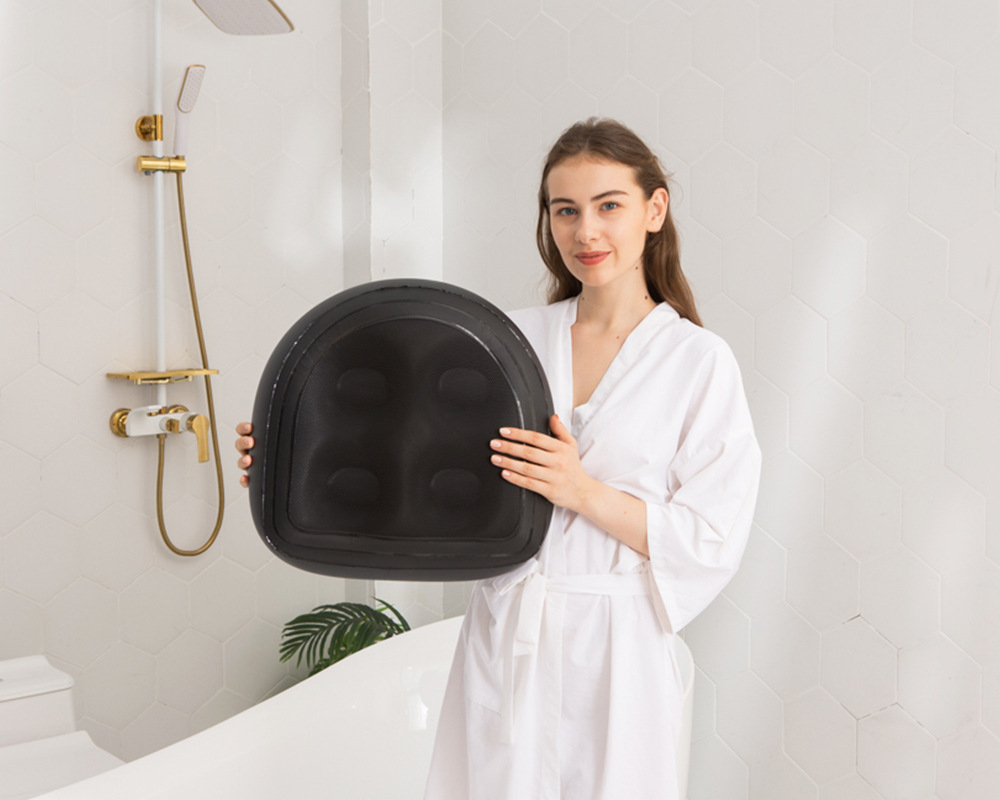 In Stock Wholesale Adult Spa Inflatable Cushion Chair Backrest with Suction Cup Beauty Hip Pad Hot Spring Massage Inflatable Mattress