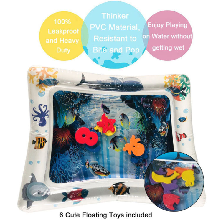 Amazon AliExpress Hot Inflatable Water Pad Baby Inflatable Water Filling Game Water Pad Baby Water Pad Toy