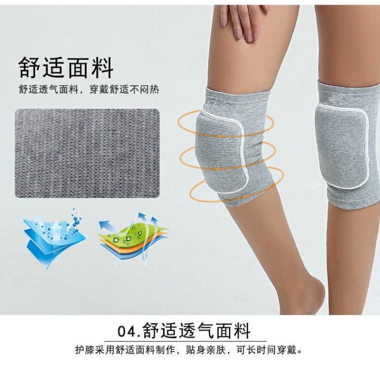 Sports Unisex Thickened Sponge Kneecap Dance Children Kneeling Knee Drop-Resistant Yoga Ball Sports Protective Knee Pad
