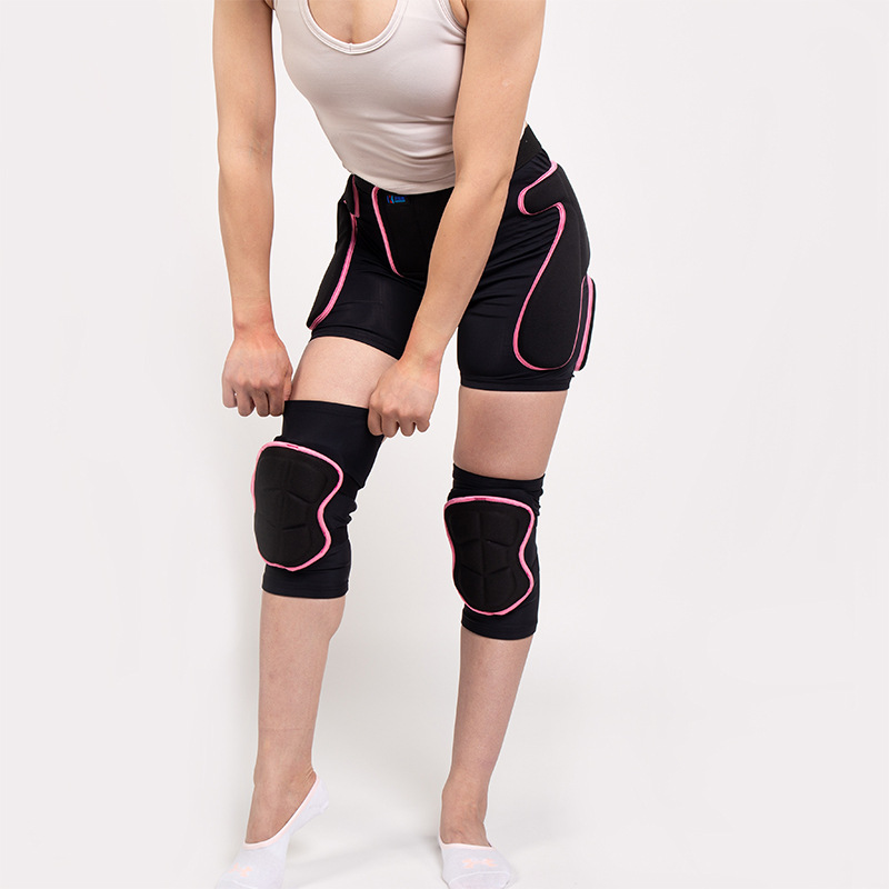New Ski Kneecap Hip Pad Protective Gear Set Adult Anti-Fall Pants Skating Protective Gear Equipment Strengthening Style Kneecap Hip Pad