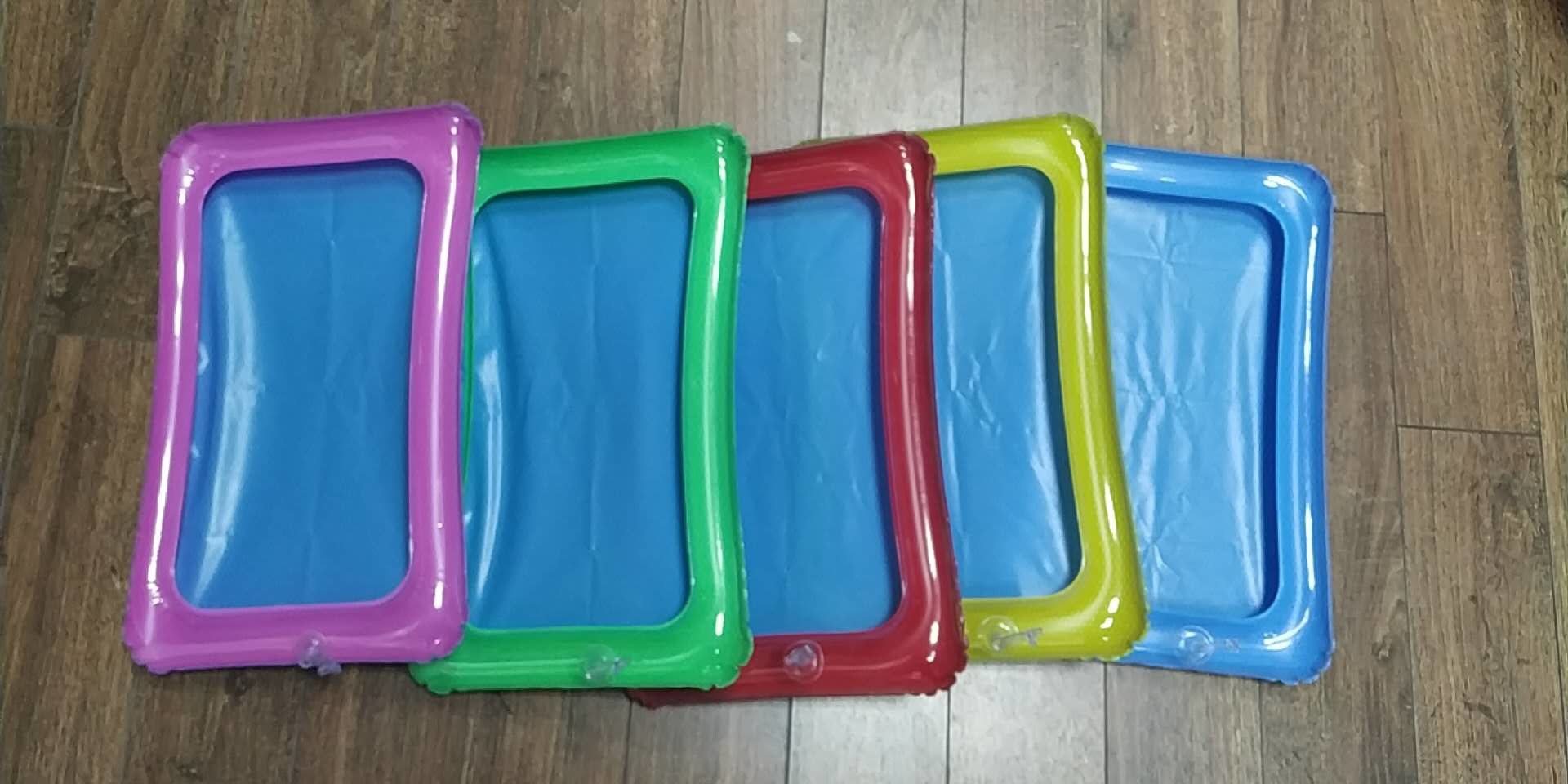 Factory Direct Sales PVC Inflatable Sand Table Children's Fishing Toys Baby Pool Air Water Pad Inflatable Tray Wholesale