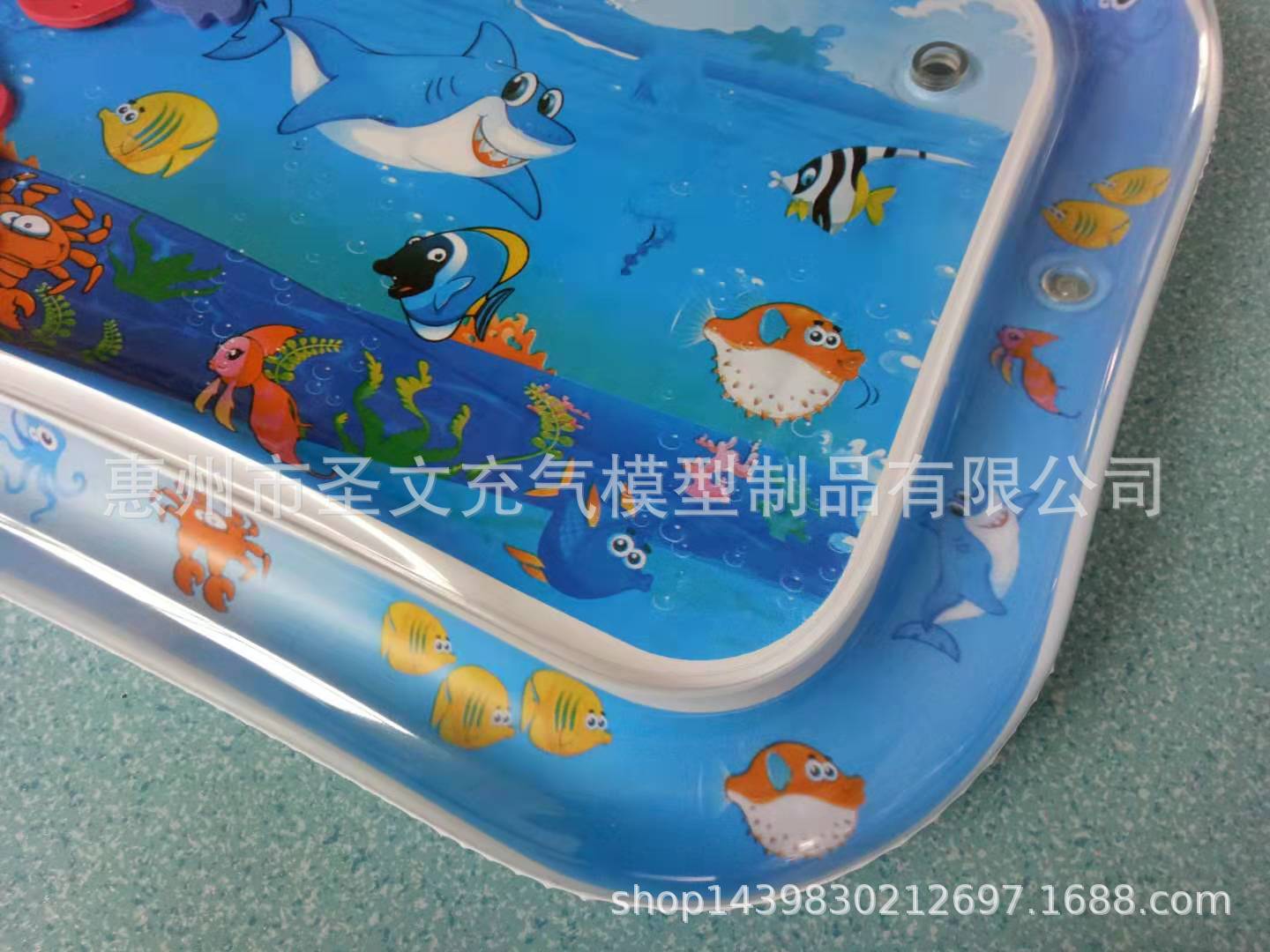Manufacturer Currently Available Baby Ice Pad Large Baby Inflatable Pai Pai Le Water Pad Baby Prone Pat Pad CPC Certification