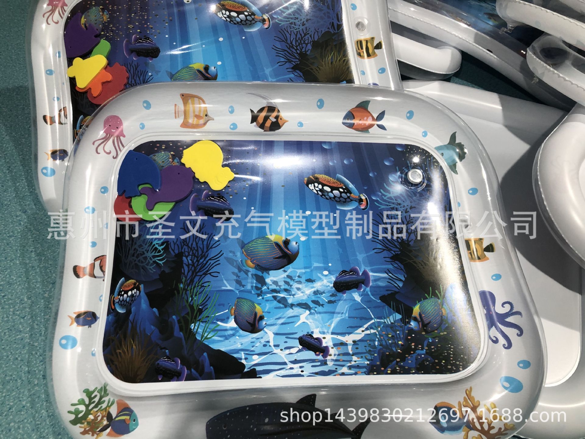 Manufacturer Currently Available Baby Ice Pad Large Baby Inflatable Pai Pai Le Water Pad Baby Prone Pat Pad CPC Certification