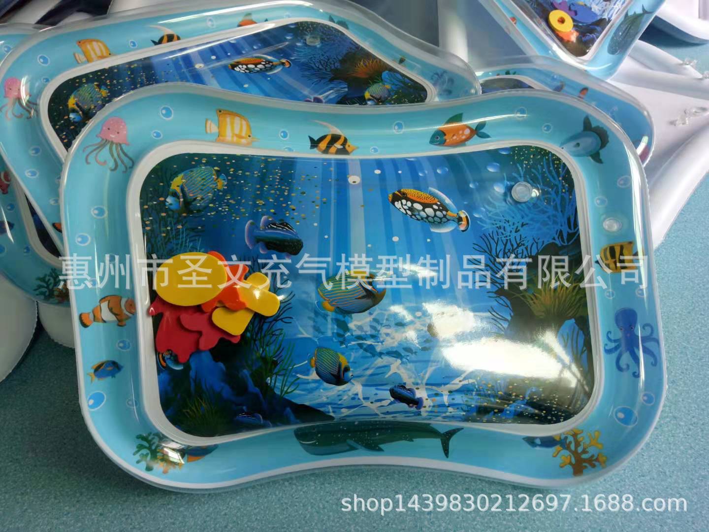 Manufacturer Currently Available Baby Ice Pad Large Baby Inflatable Pai Pai Le Water Pad Baby Prone Pat Pad CPC Certification