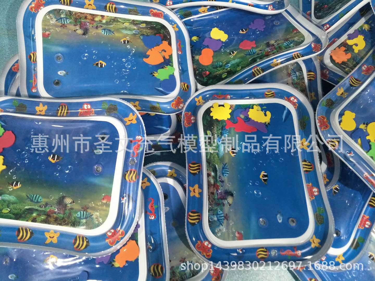 Manufacturer Currently Available Baby Ice Pad Large Baby Inflatable Pai Pai Le Water Pad Baby Prone Pat Pad CPC Certification