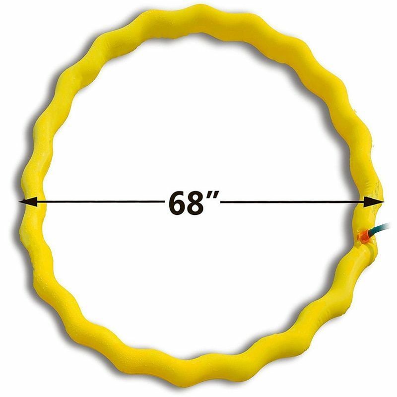 Currently Available PVC Inflatable Outdoor Spray Pad Children Splash Water Circle Inflatable Toys Spray Ball Spray Pad