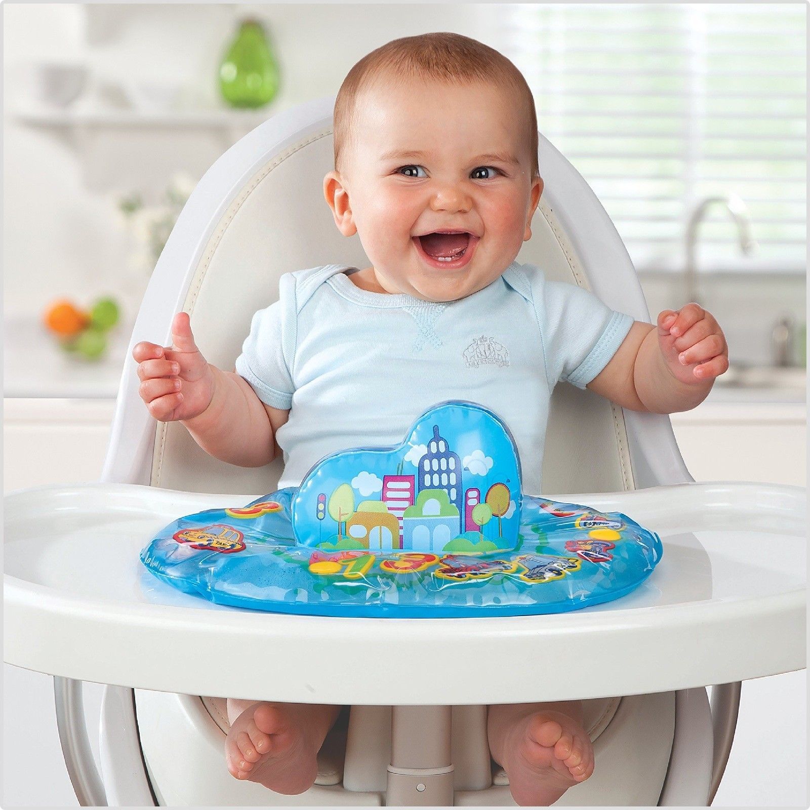 Currently Available PVC Inflatable Outdoor Spray Pad Children Splash Water Circle Inflatable Toys Spray Ball Spray Pad