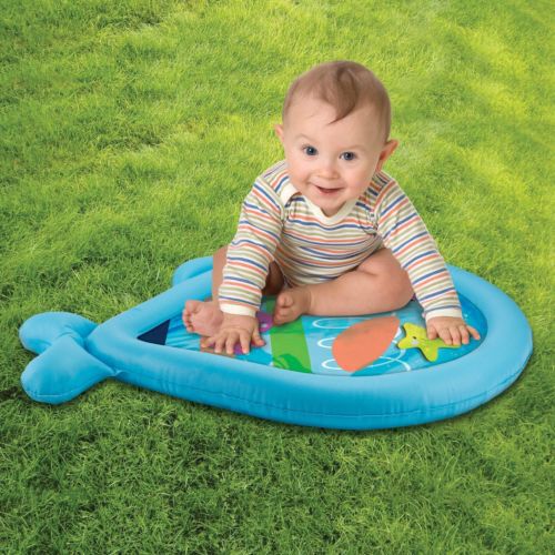 Currently Available PVC Inflatable Outdoor Spray Pad Children Splash Water Circle Inflatable Toys Spray Ball Spray Pad