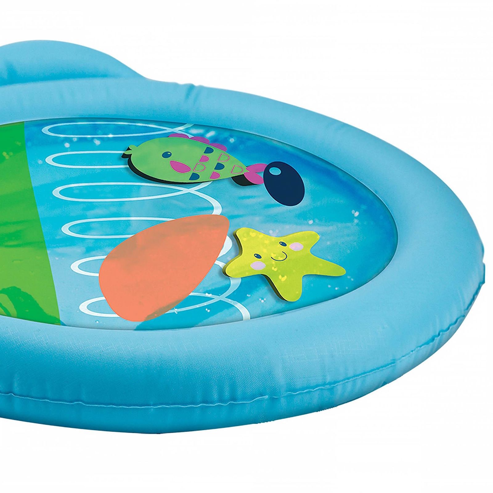 Currently Available PVC Inflatable Outdoor Spray Pad Children Splash Water Circle Inflatable Toys Spray Ball Spray Pad