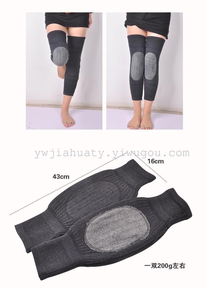 Thickened men and women's imitated cashmere wool warm kneecap,  suit for people that have rheumatism, arthritis, cold-proof JHxb7202