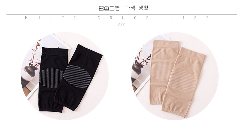 Adult Kneecap Summer Thin Air-Conditioned Room Warm Men's Knee Old Cold Leg Breathable Traceless Sports Length Foot Sock