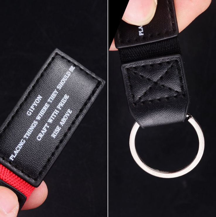 Multi-Functional Leather Car Key Chain Creative Leather Key Ring Ring Bag Waist Pendant Key Ornament Key Chain