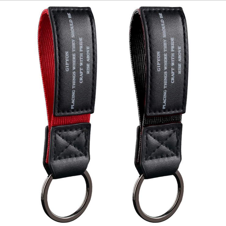 Multi-Functional Leather Car Key Chain Creative Leather Key Ring Ring Bag Waist Pendant Key Ornament Key Chain