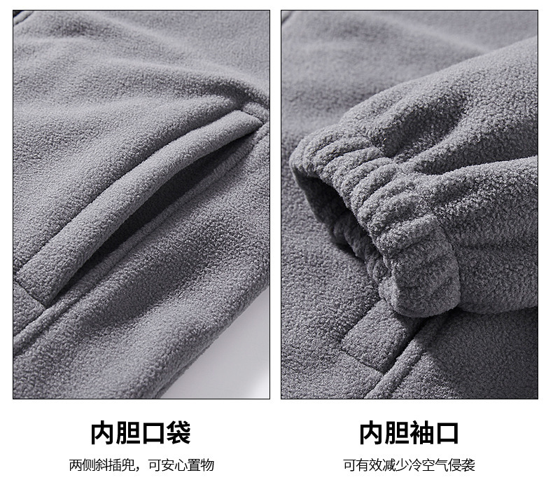 Three-in-One Men's Jacket Two-Piece Set Outdoor Mountaineering Clothing Couple Warm Coat Women's Group Embroidery Logo Three-in-One Men's Jacket Two-Piece Set Outdoor Mountaineering Clothing Couple Warm Coat Women's Group Embroidery Logo
