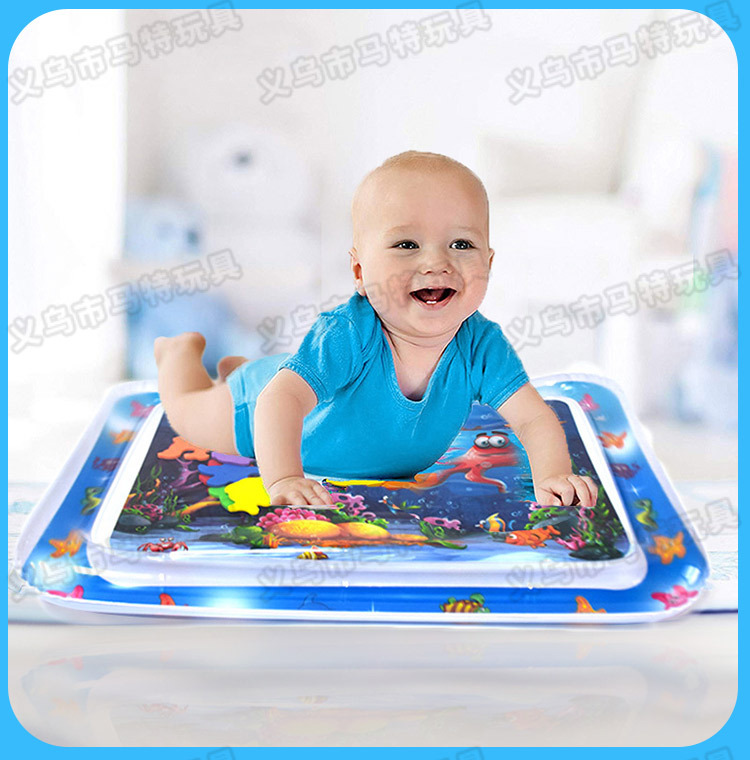 Customized New PVC Inflatable Toy Baby Racket Pad Inflatable Racket Water Cushion Factory Wholesale Racket Pad