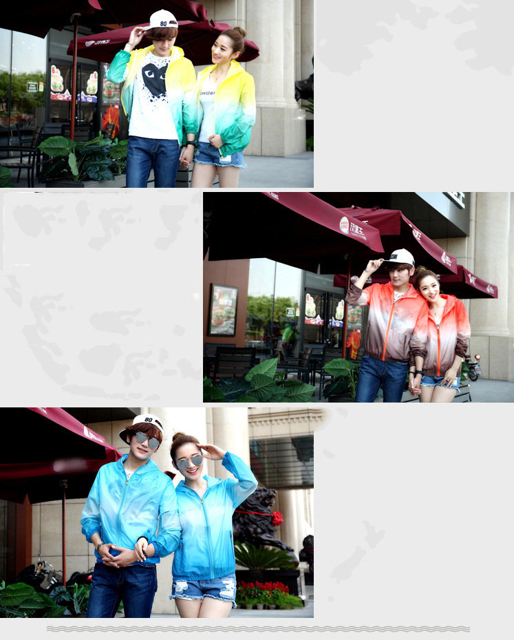 Couple Wear Lightweight UV-Proof Jacket Sun Protection Clothing Women's Large Size Sun Protection Clothing Men's Outdoor Sports Skin Trench Coat Couple Wear Lightweight UV-Proof Jacket Sun Protection Clothing Women's Large Size Sun Protection Clothing Men's Outdoor Sports Skin Trench Coat