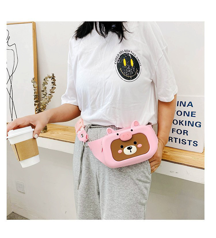 Children's Silicone Waist Bag Female Parent-Child Fashion Crossbody Chest Bag 2020 New Girl Cute Shoulder Bag Accessory Bag Children's Silicone Waist Bag Female Parent-Child Fashion Crossbody Chest Bag 2020 New Girl Cute Shoulder Bag Accessory Bag
