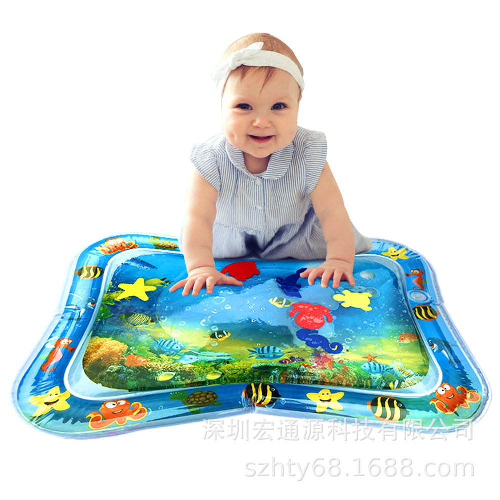 Currently Available Inflatable Cushion Children&#039;s Inflatable Water Games Plunge Pool Inflatable Toy Flat on the Tummy with the Pat Pad Ice Pad