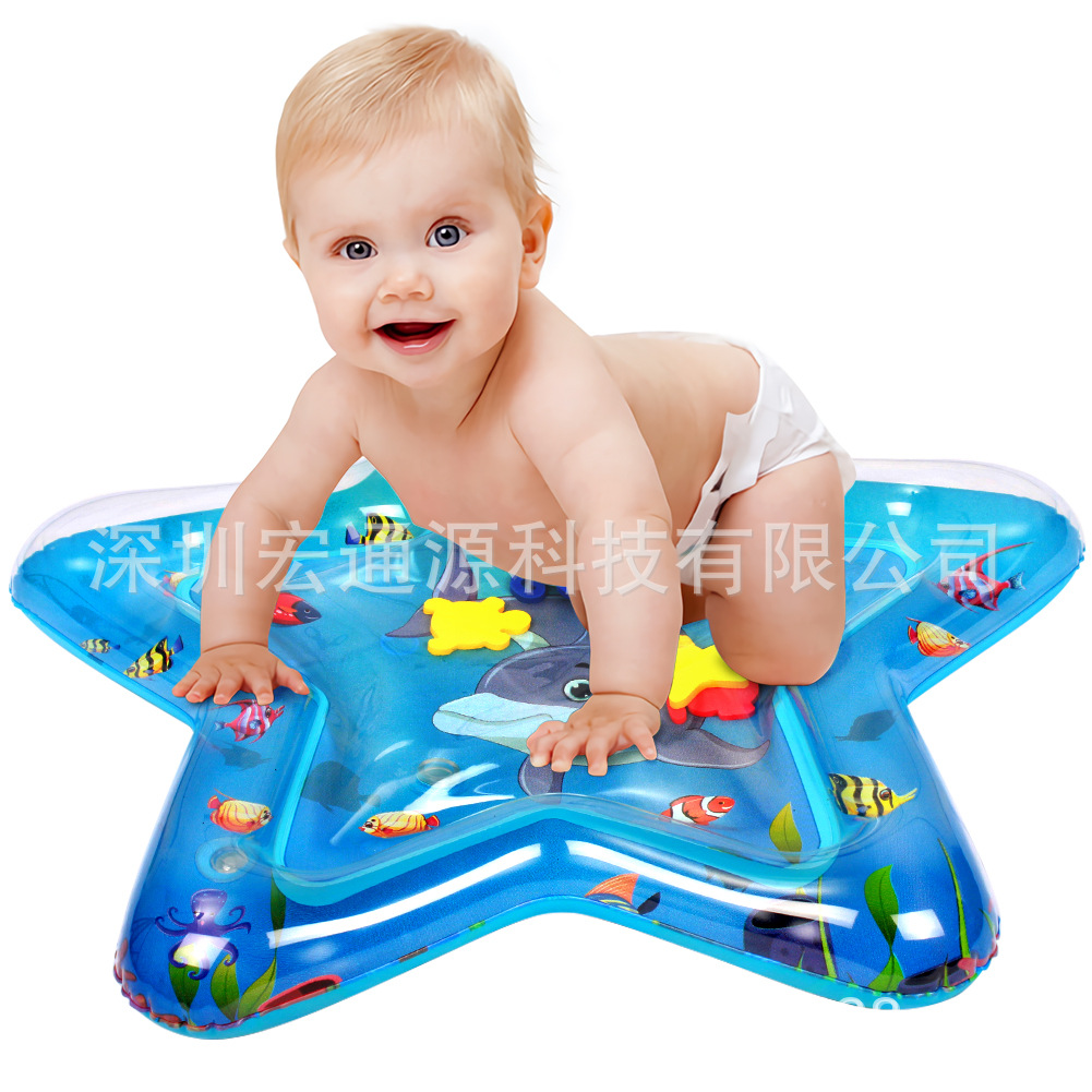 Currently Available Inflatable Cushion Children&#039;s Inflatable Water Games Plunge Pool Inflatable Toy Flat on the Tummy with the Pat Pad Ice Pad