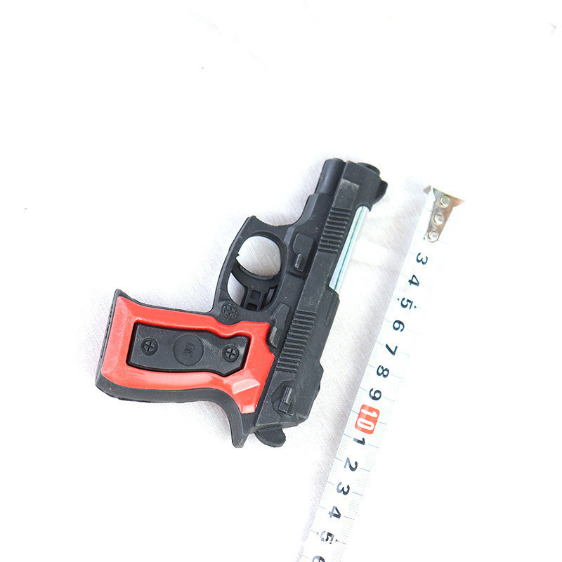 12 Pieces Children&#039;s Cap Gun Simulation Model Plastic Toy Gun Soft Bullet Gun One Yuan Two Yuan Toy Stall