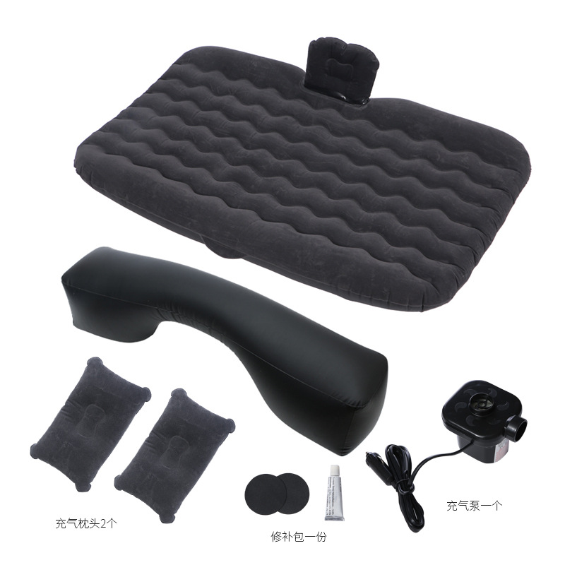 For Home and Car Airbed Thickened Wave Pattern Vehicle-Mounted Inflatable Bed Airbed 138 * 80bymaocar Car Airbed Pad